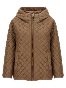 Max Mara Beige Polyester Shell Jacke