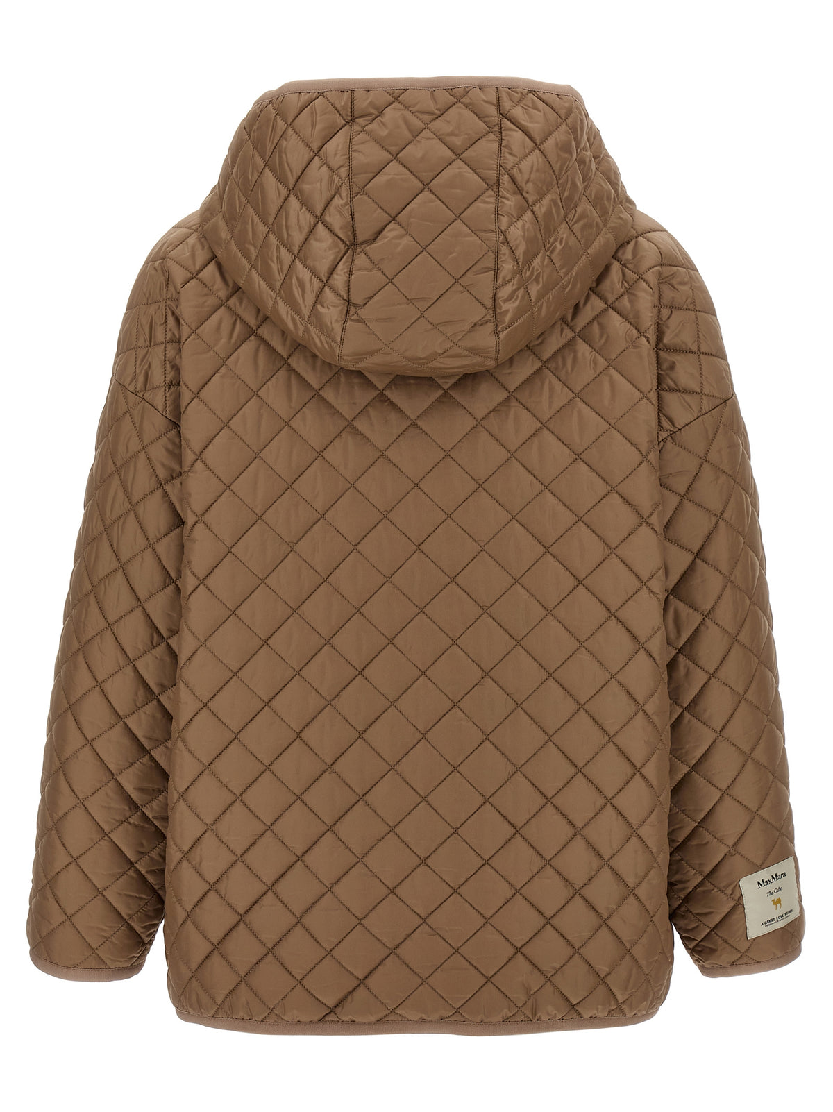 Max Mara Beige Polyester Shell Jacke