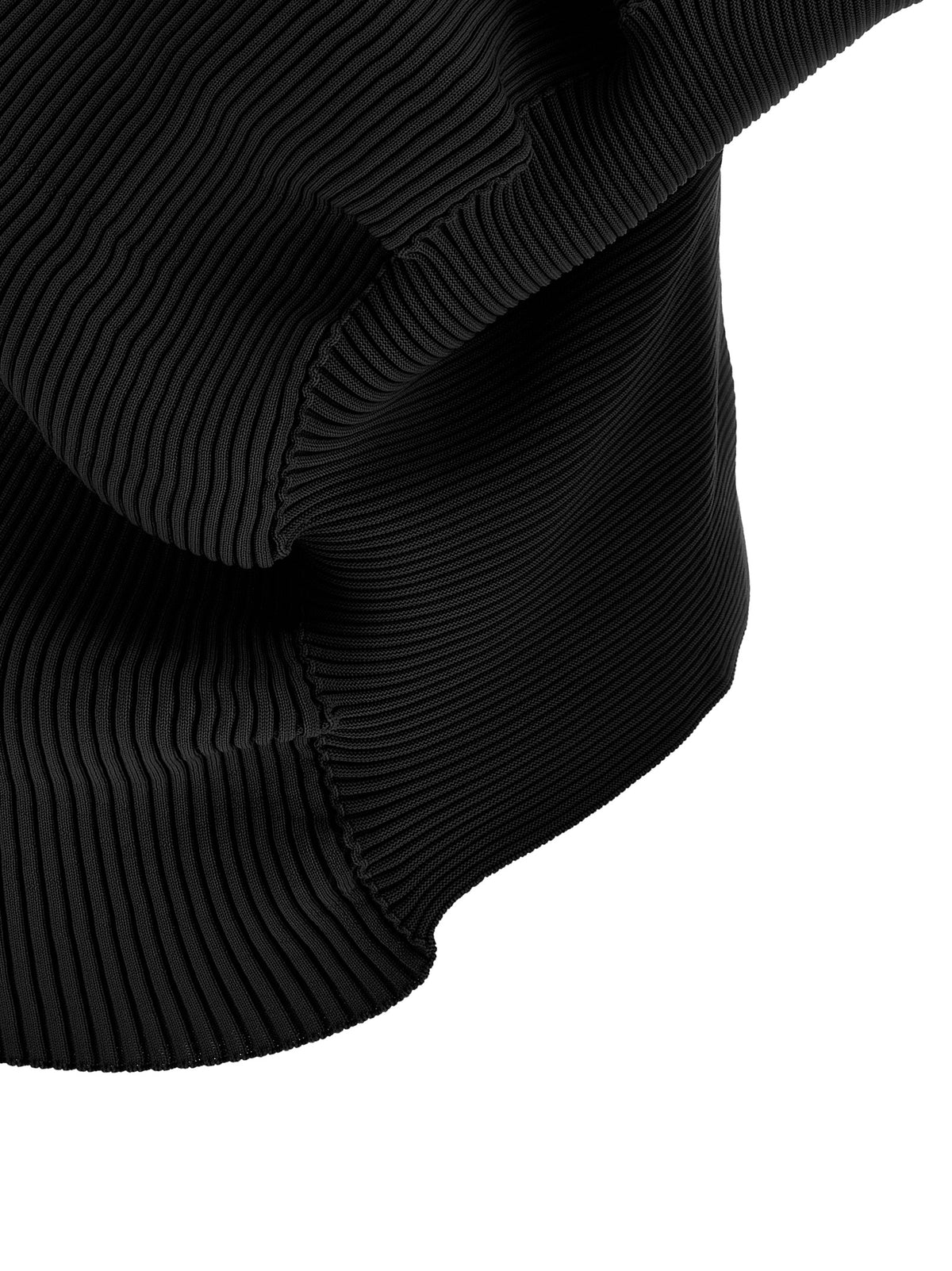 Issey Miyake Schwarze Bluse aus Polyester