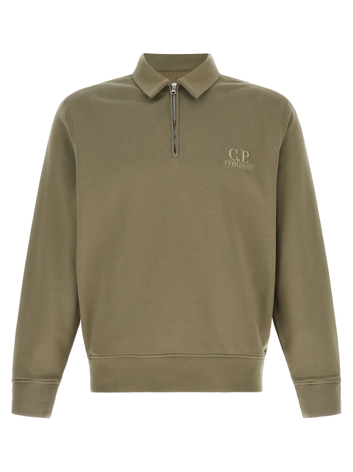 C.P. Company Grauer Baumwollpullover