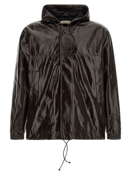 Namacheko Braune Lammlederjacke