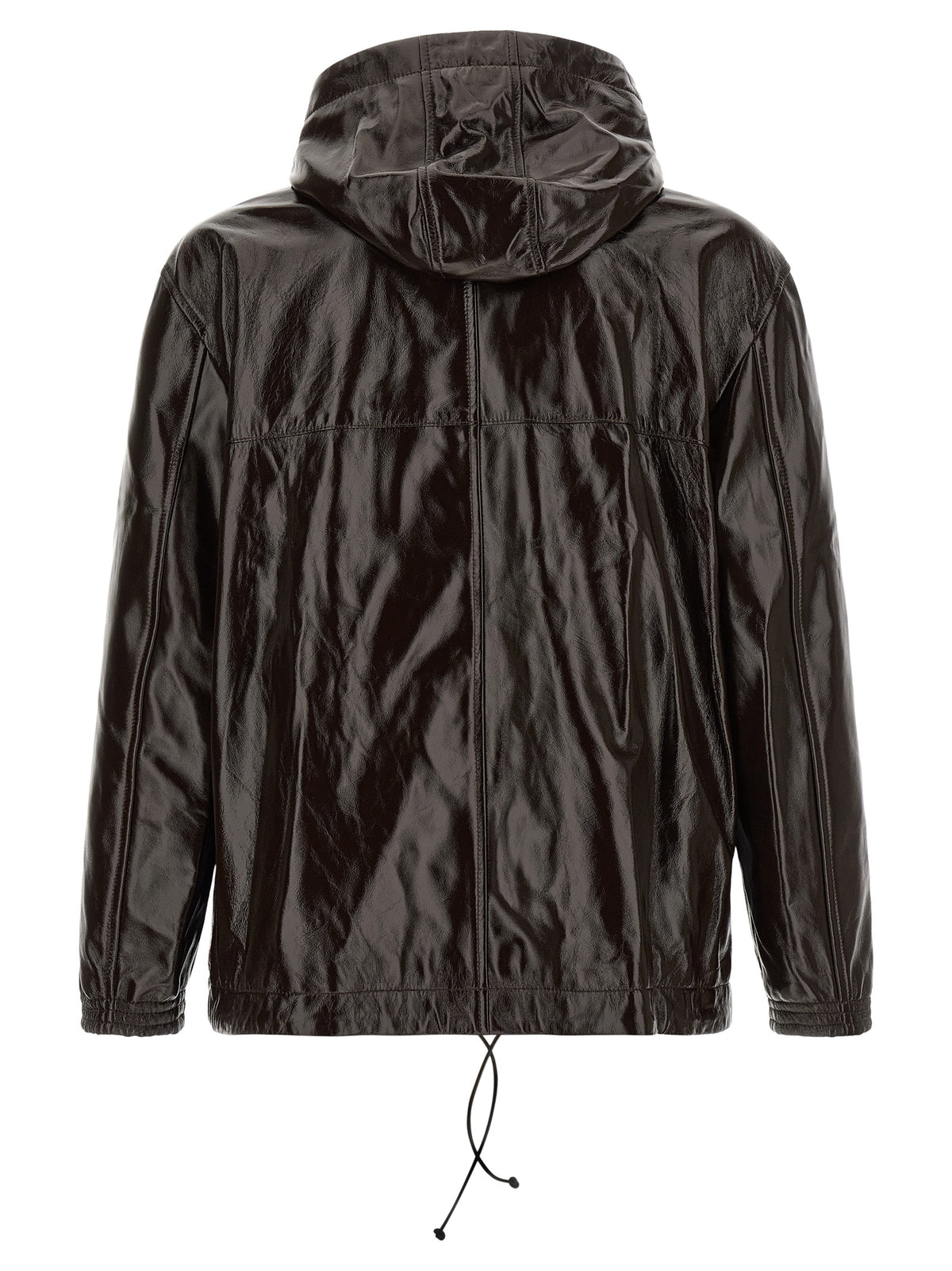 Namacheko Braune Lammlederjacke