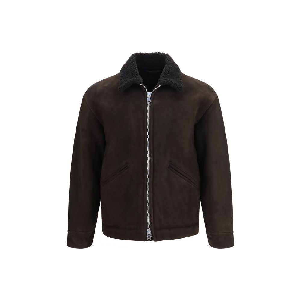 Valstar Braune Lammlederjacke Ovis Aries
