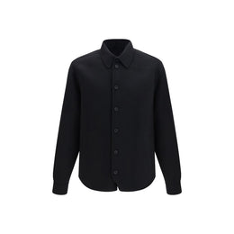 Fendi Schwarze Oversize-Jacke aus Wolle Oves Aries