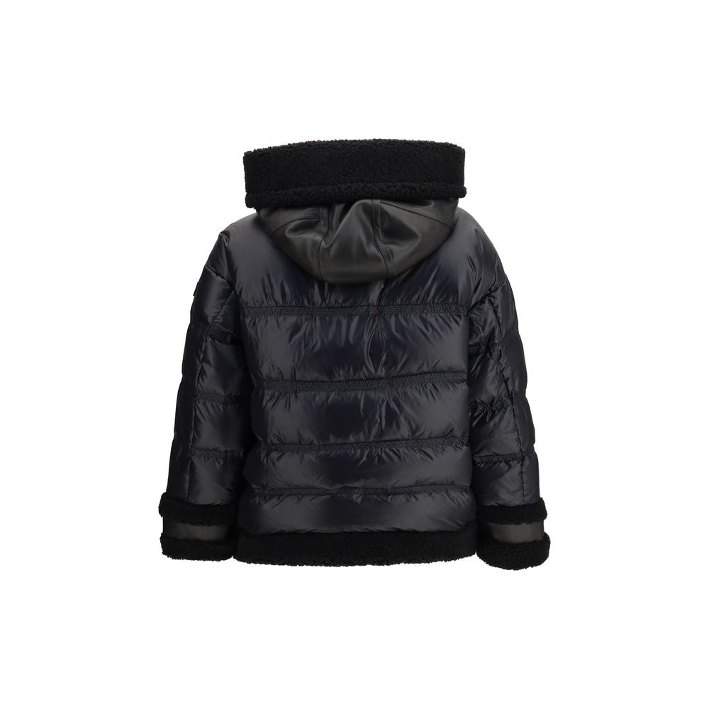 Peuterey Schwarze Polyamid-Shell-Jacke