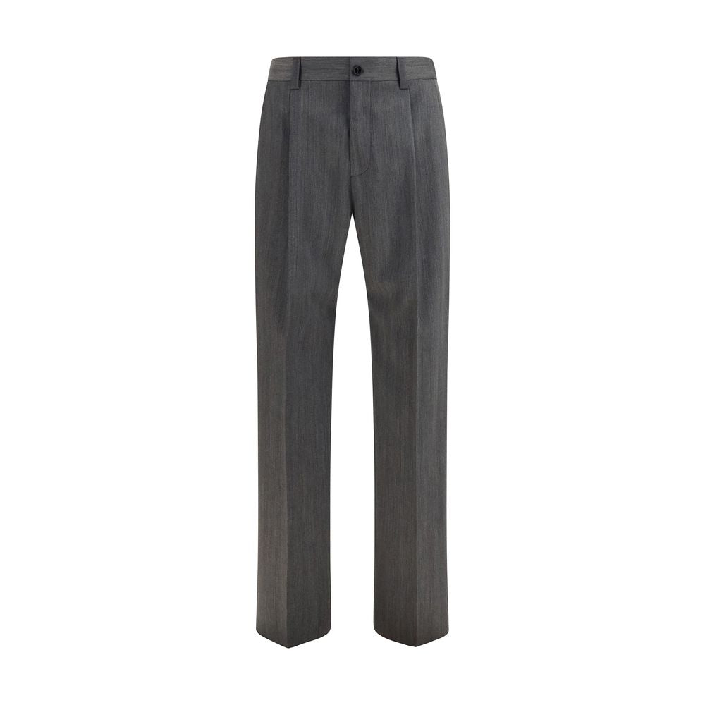Valentino Garavani Graue Hose aus Wolle Ovis Aries