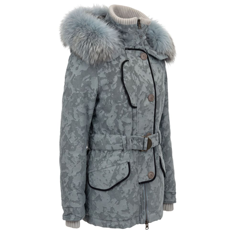 Mr&Mrs Italy Hellblaue Baumwolljacke für Damen