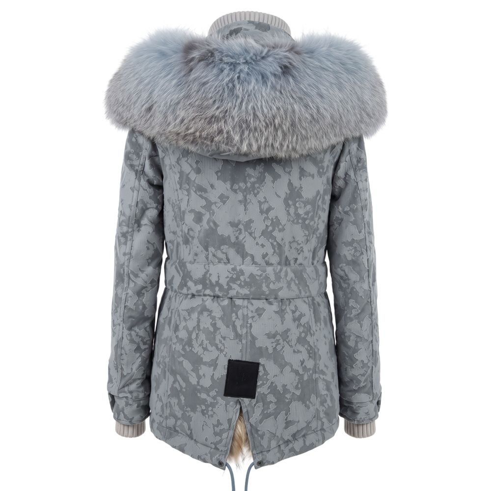 Mr&Mrs Italy Hellblaue Baumwolljacke für Damen