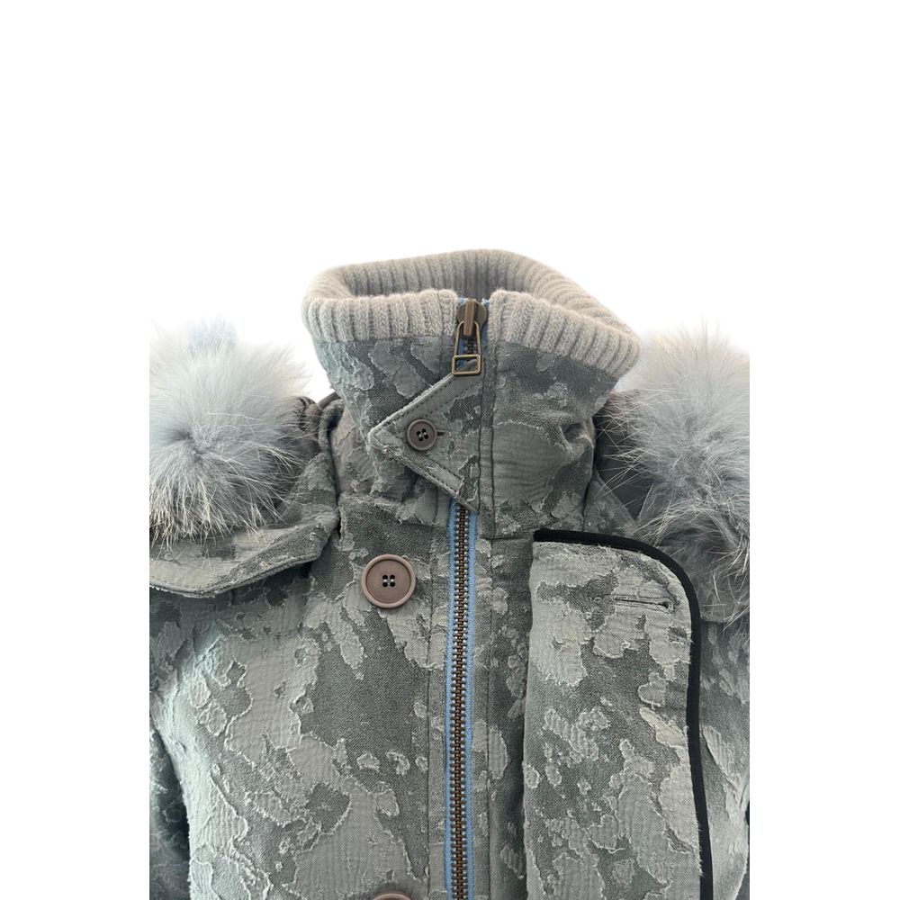 Mr&Mrs Italy Hellblaue Baumwolljacke für Damen