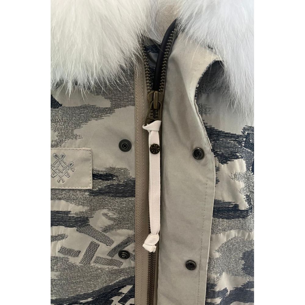 Mr&Mrs Italy Grüne Damenjacke aus Polyester