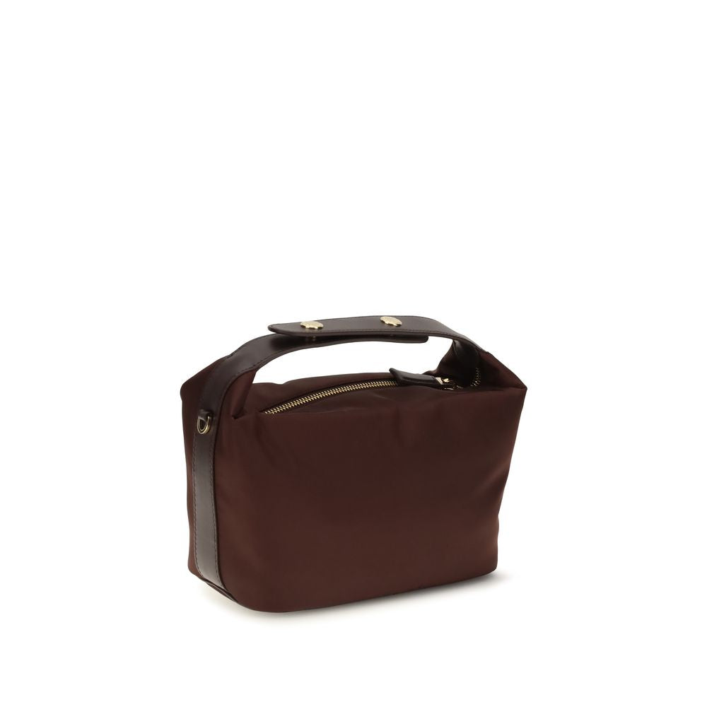 Prada Bordeaux Handtasche aus recyceltem Polyamid