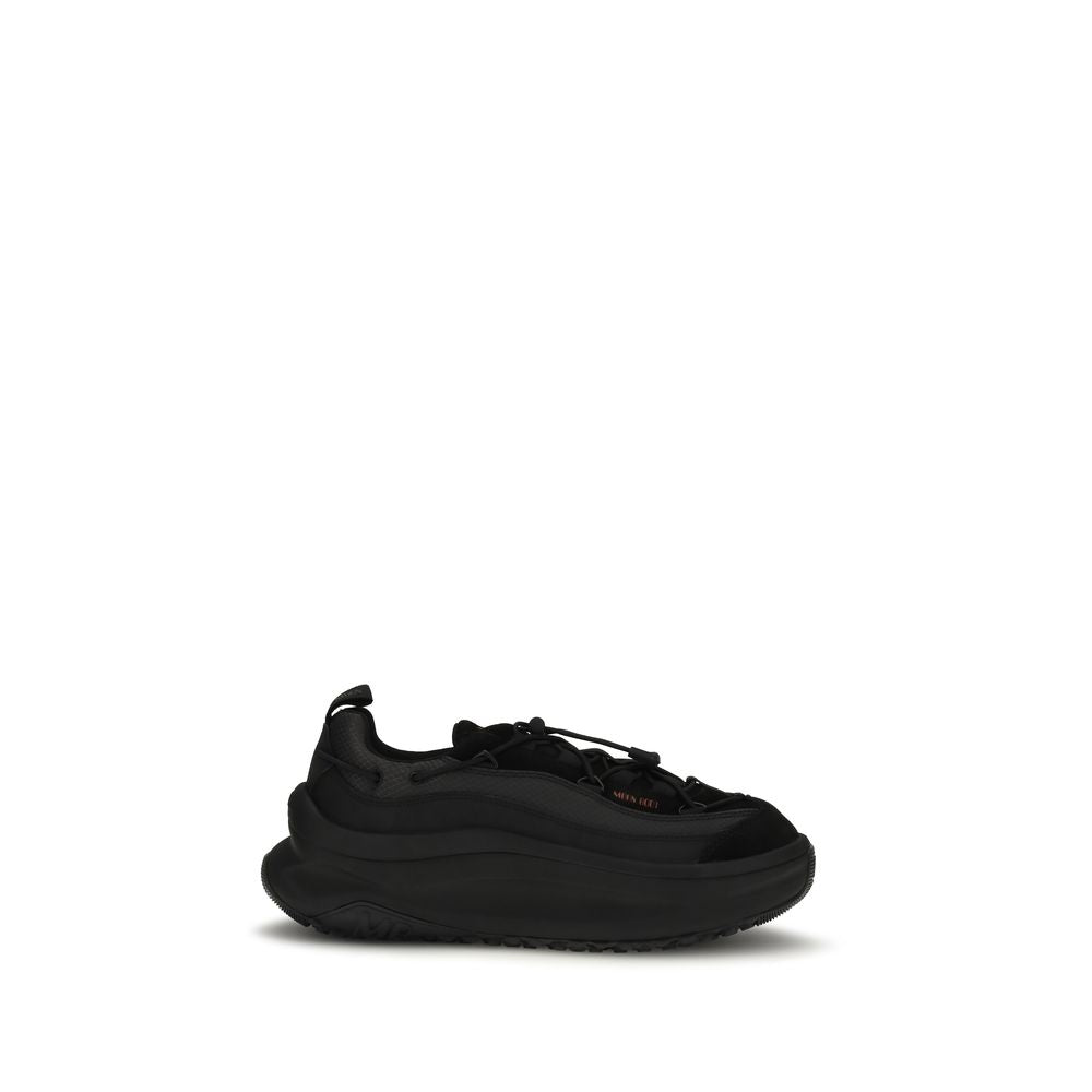 Moon Boot Schwarze Sneaker aus Polyester für sportliche Looks