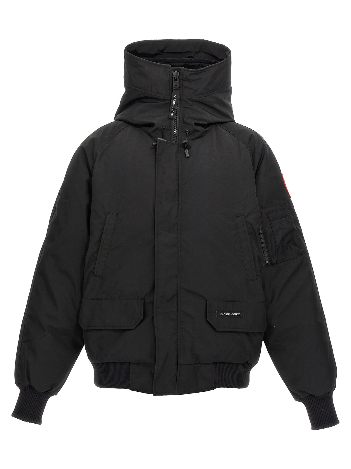 Canada Goose Schwarzer Bomber aus Polyester