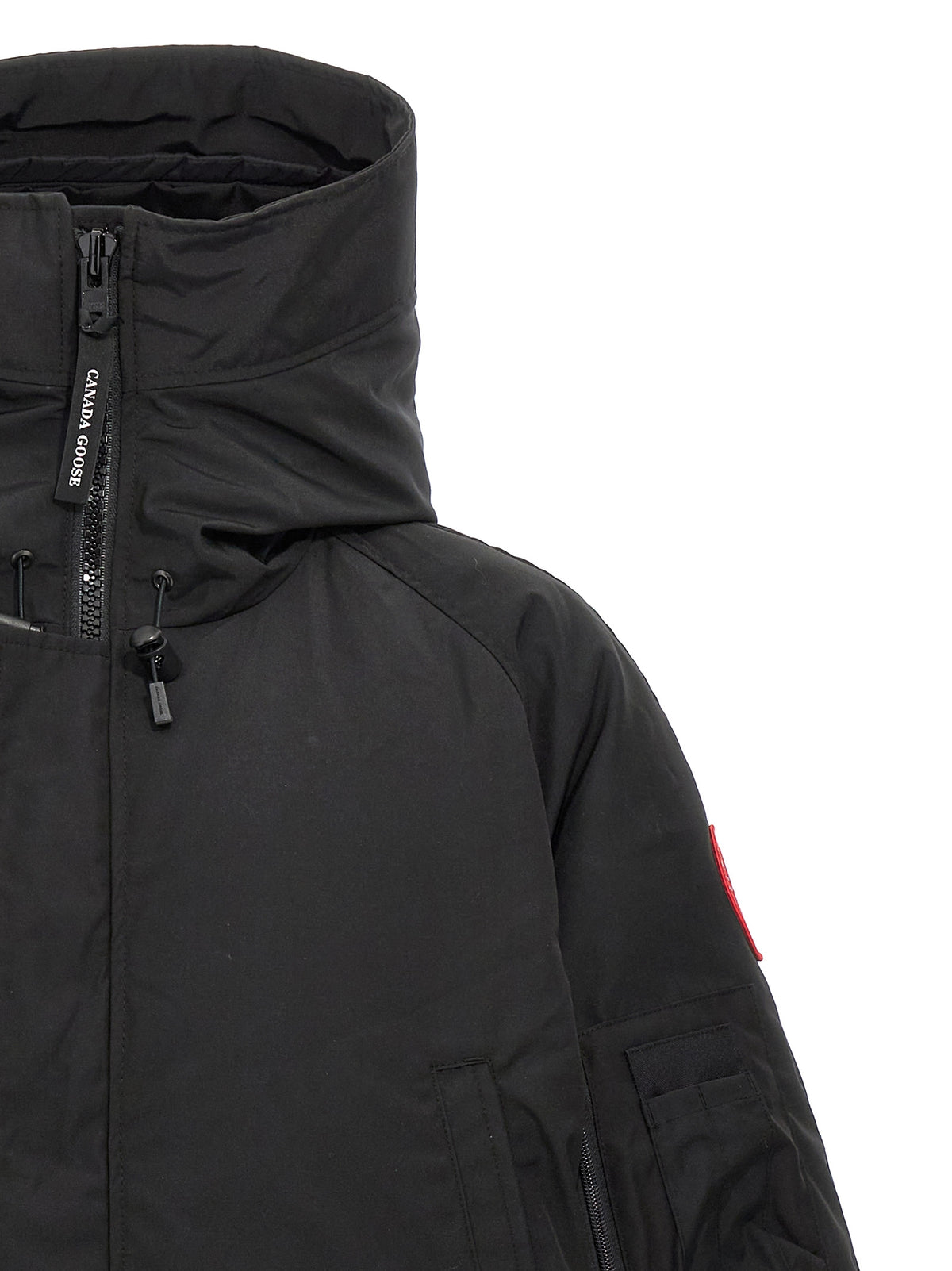 Canada Goose Schwarzer Bomber aus Polyester