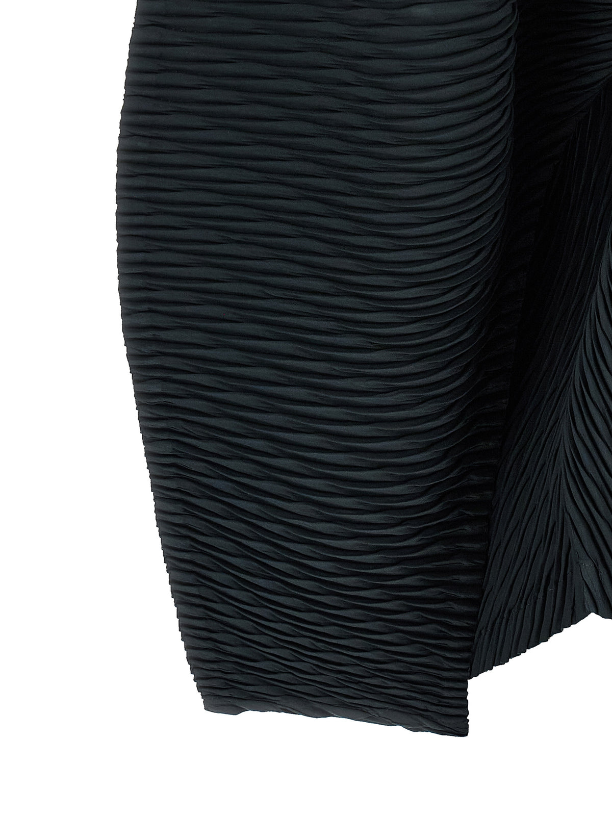 Issey Miyake Schwarzer Cardigan aus Polyester