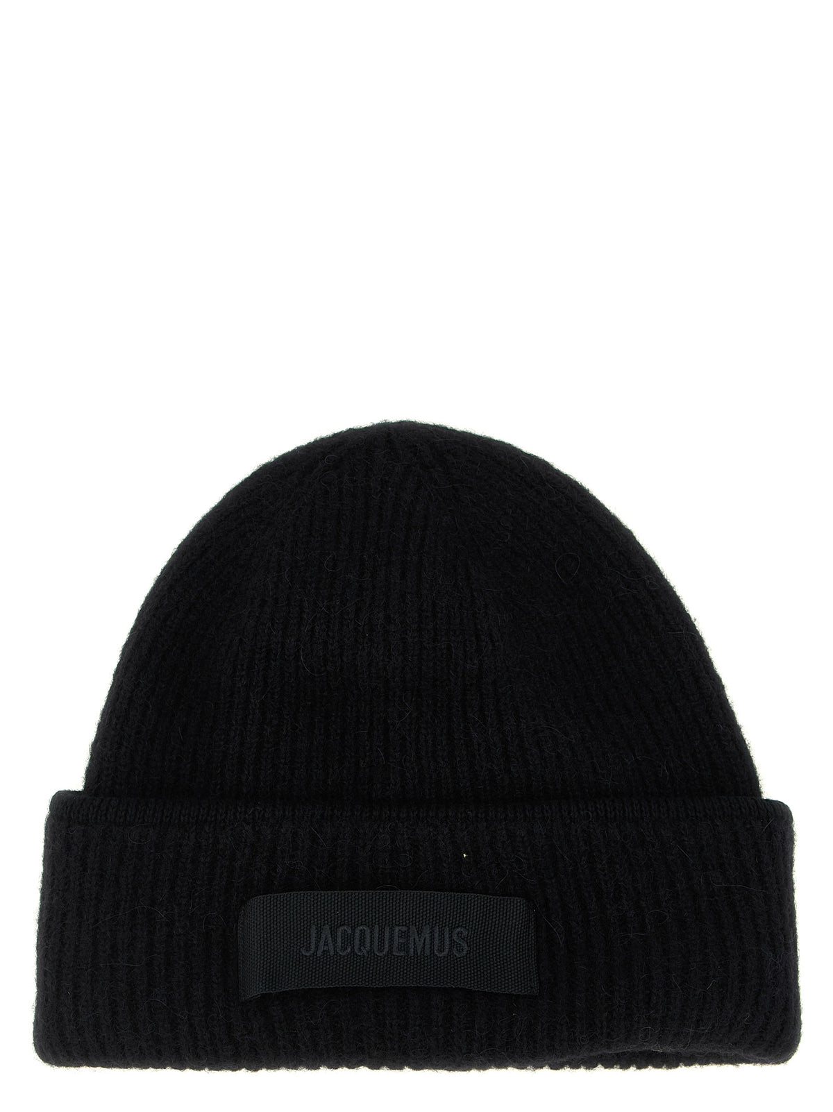 Jacquemus Schwarze Wollmütze