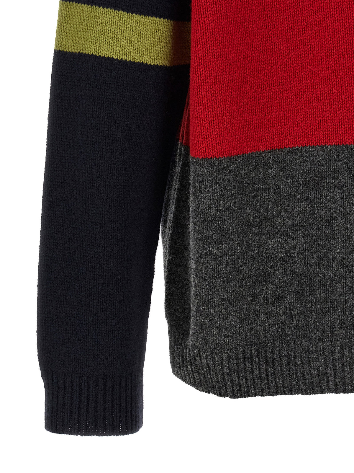 Namacheko Mehrfarbiges Poloshirt aus Merinowolle
