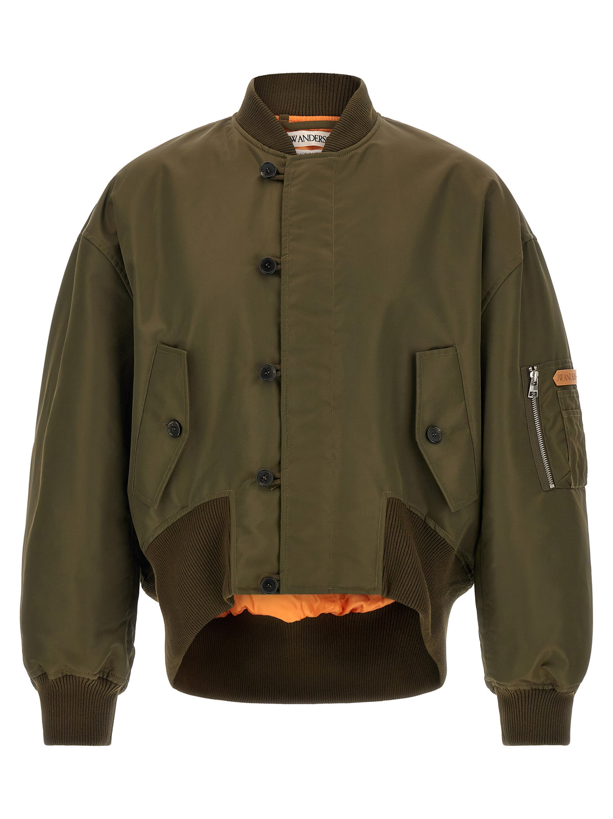 J.W.Anderson Zweifarbige Polyamid-Bomberjacke