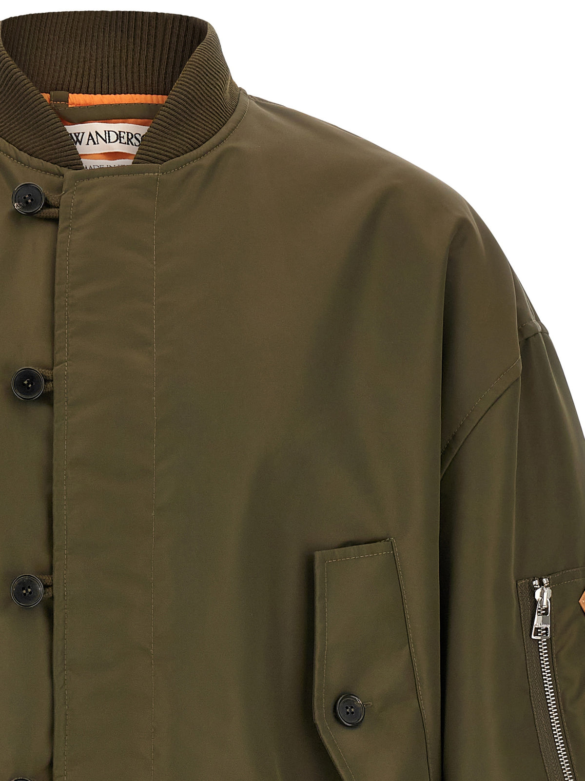 J.W.Anderson Zweifarbige Polyamid-Bomberjacke