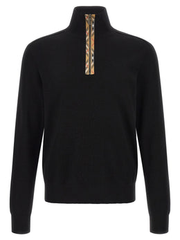Burberry Schwarzer Wollcardigan