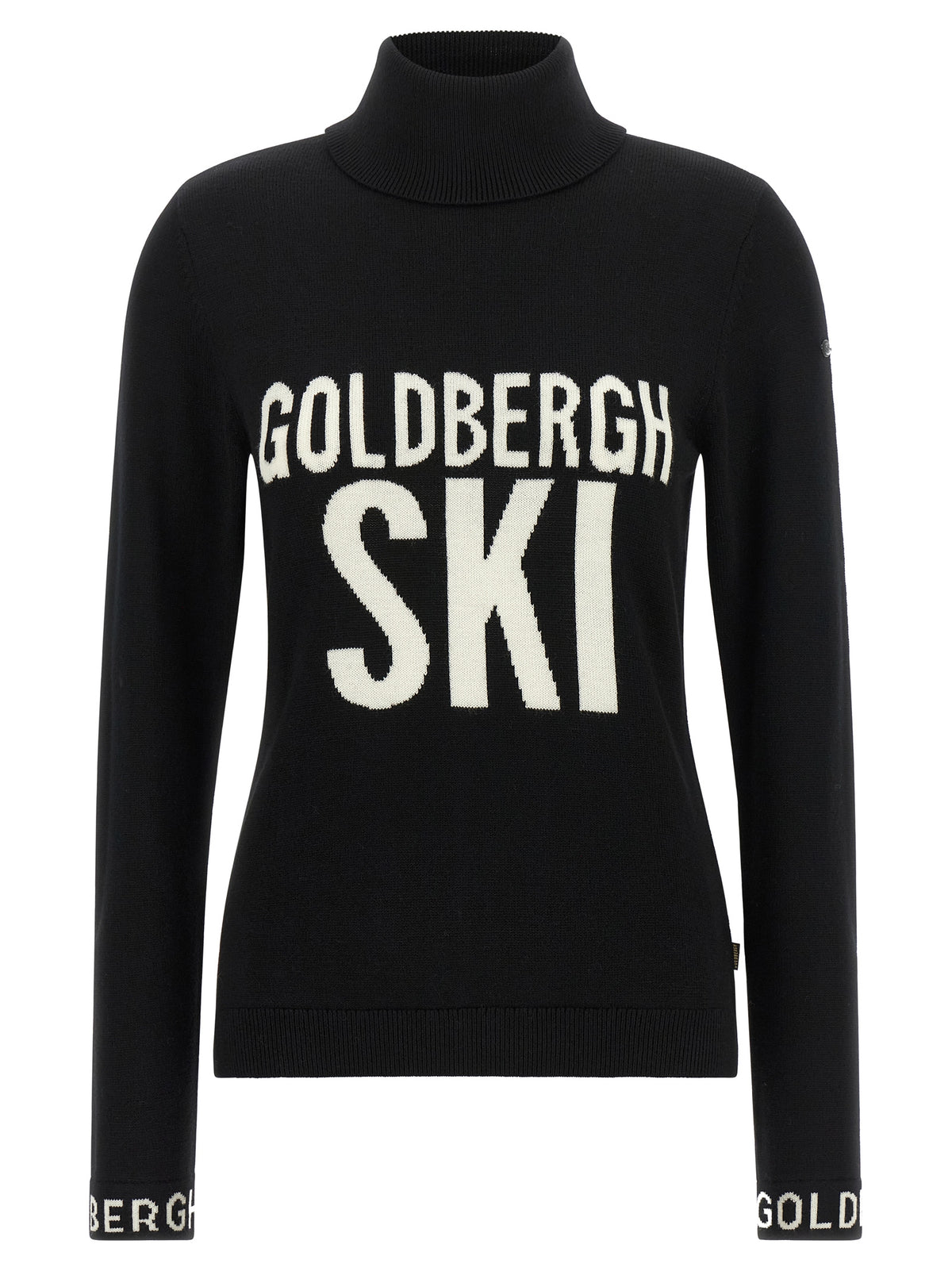 GOLDBERGH Zweifarbige Merinowoll-Strickjacke