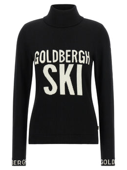 GOLDBERGH Zweifarbige Merinowoll-Strickjacke
