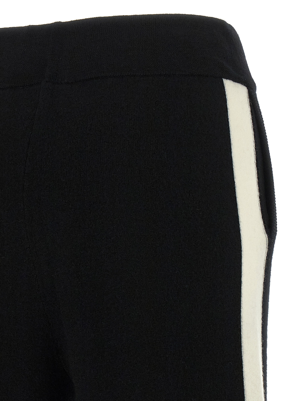 GOLDBERGH Schwarze Merino-Wolle Freizeithose