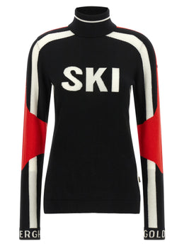 GOLDBERGH Schwarzer Cardigan aus Merinowolle