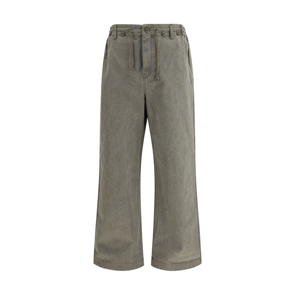 Golden Goose Zweifarbige Baumwoll-Freizeithose