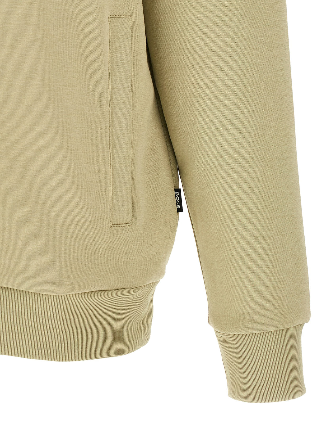 Hugo Boss Zweifarbiger Baumwollpullover