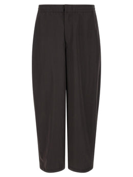 Lemaire Braune Woll-Jogger (Trainingshose)
