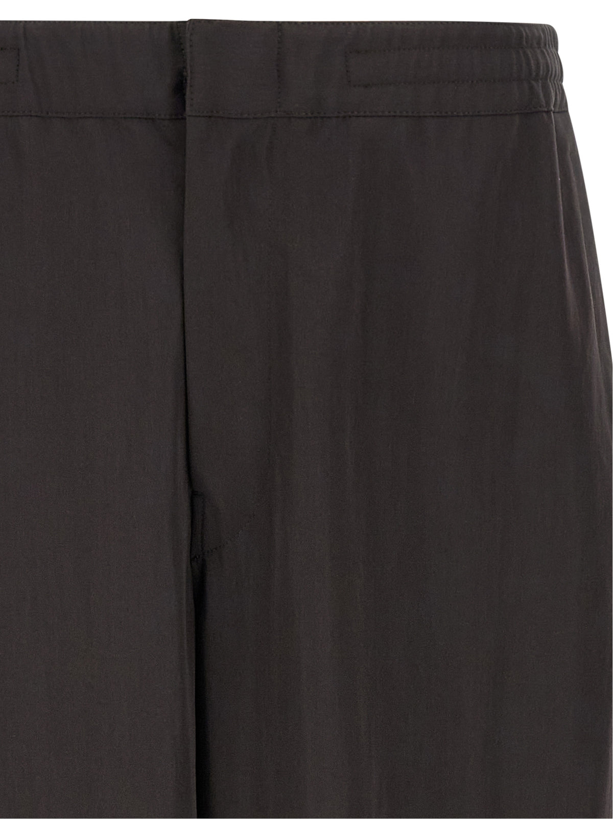 Lemaire Braune Woll-Jogger (Trainingshose)