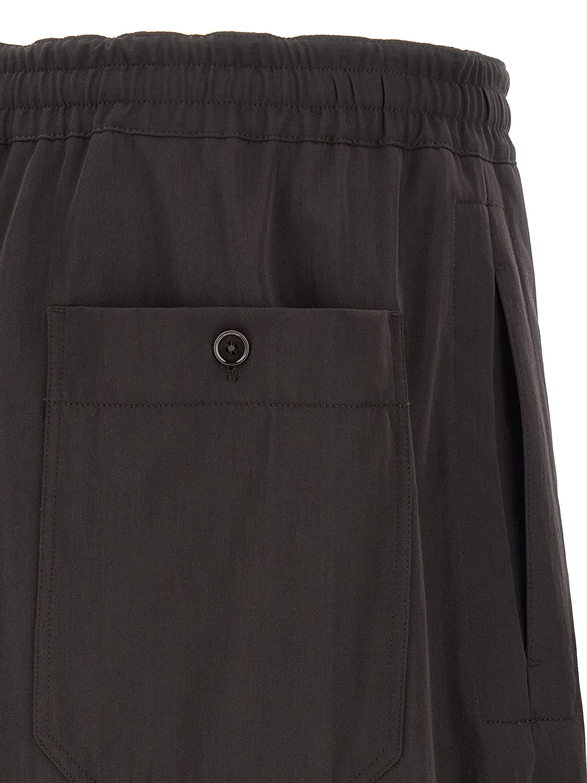 Lemaire Braune Woll-Jogger (Trainingshose)