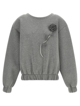 Giuseppe Di Morabito Graues Sweatshirt aus Viskose