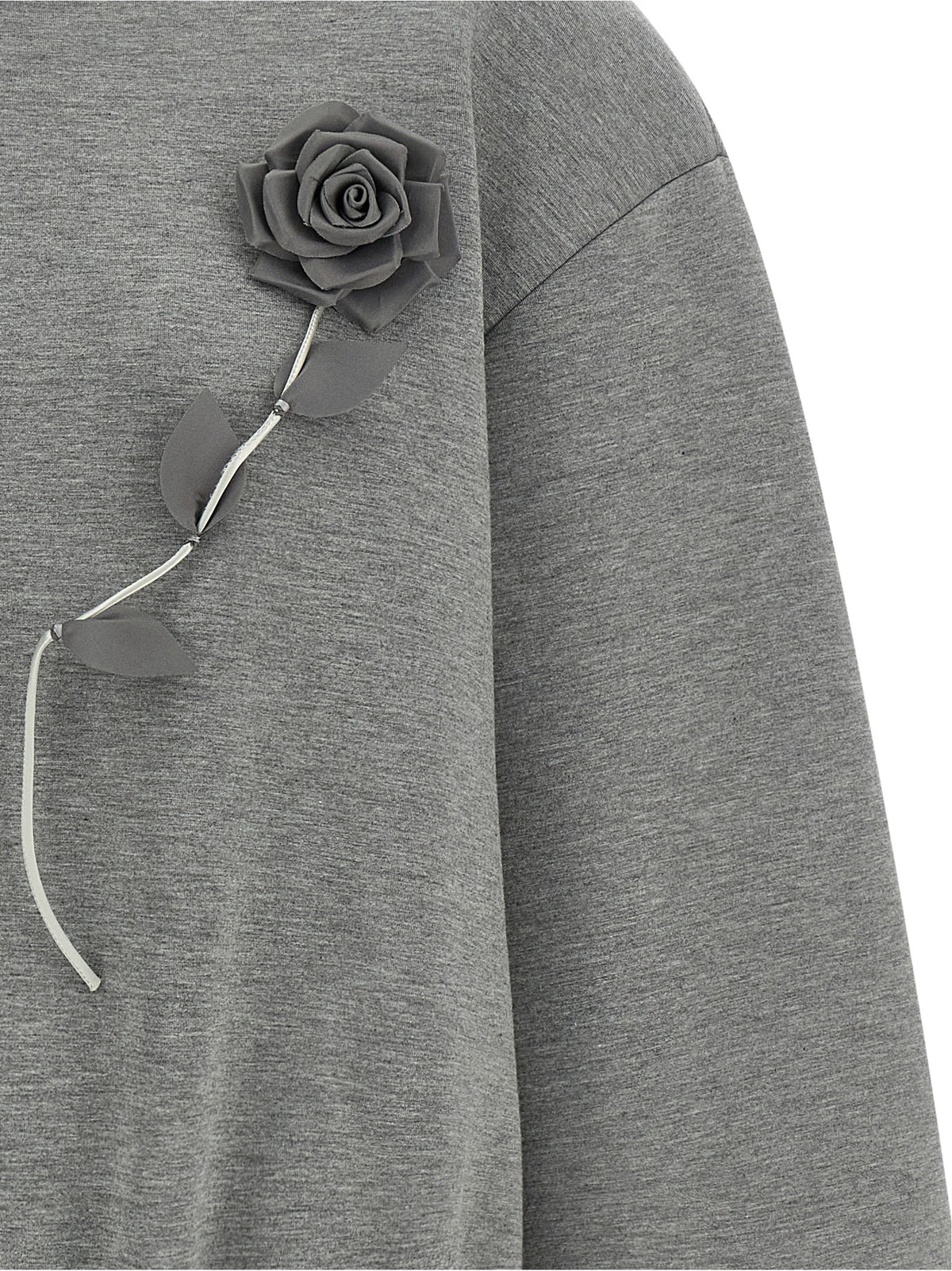 Giuseppe Di Morabito Graues Sweatshirt aus Viskose