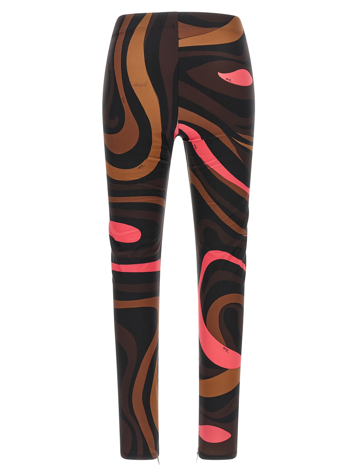 Emilio Pucci Braune Polyamid-Leggings