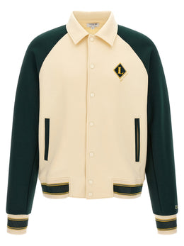 Lacoste Mehrfarbige Baumwoll-Bomberjacke