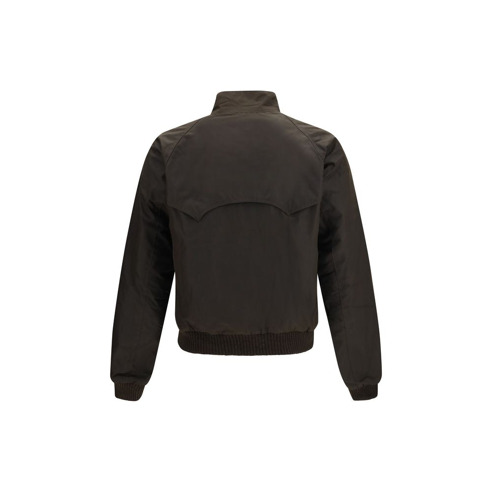 Barbour International Zweifarbige Bomberjacke aus Baumwolle