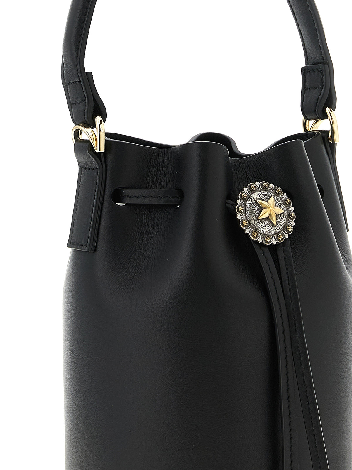 KATE CATE Schwarze Kalbsleder-Handtasche