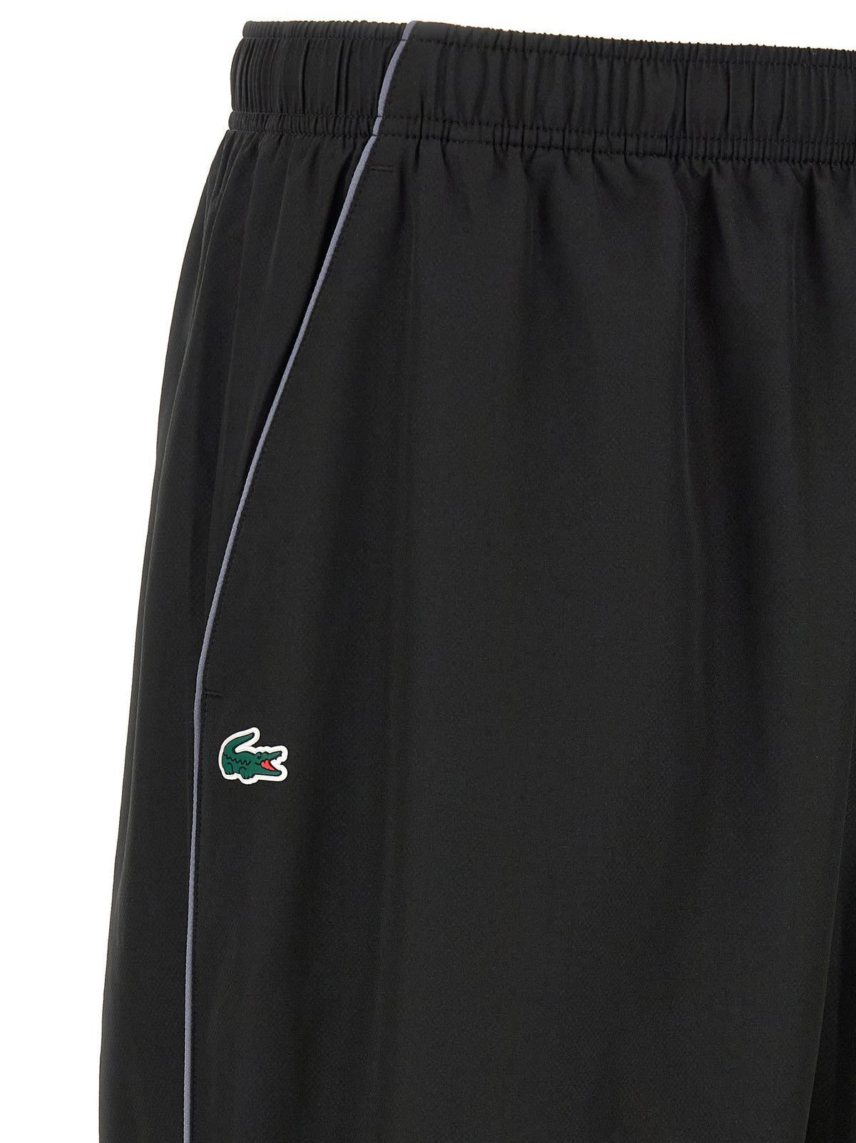 Lacoste Schwarzer Polyester-Trainingsanzug