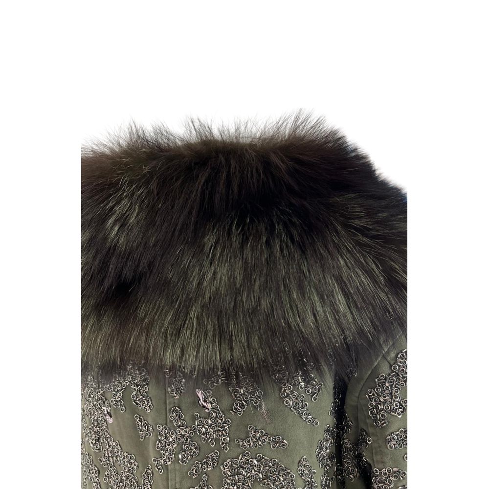 Mr&Mrs Italy Grüne Baumwolljacke für Damen