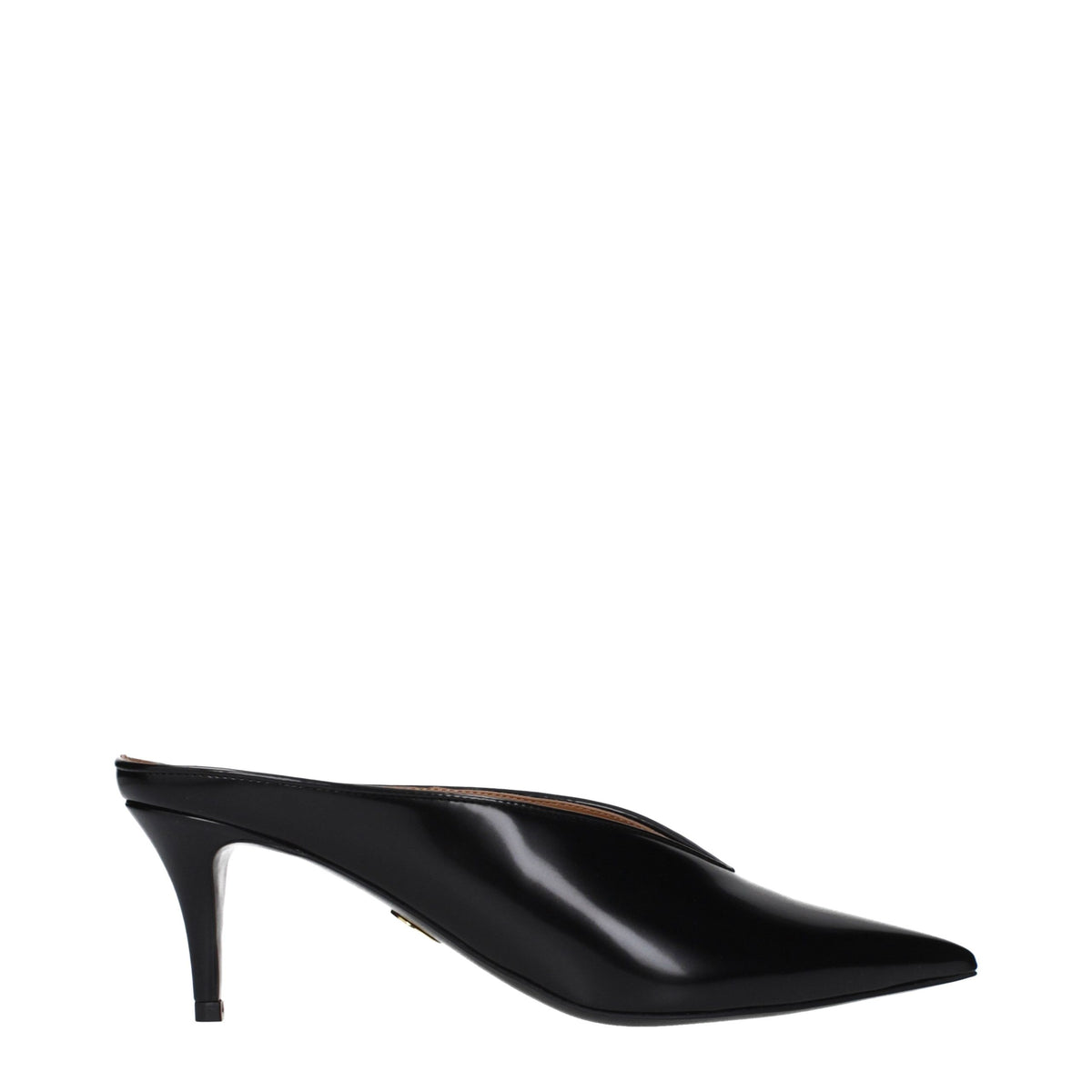 Stella McCartney Schwarze Leder Pumps mit hohem Absatz