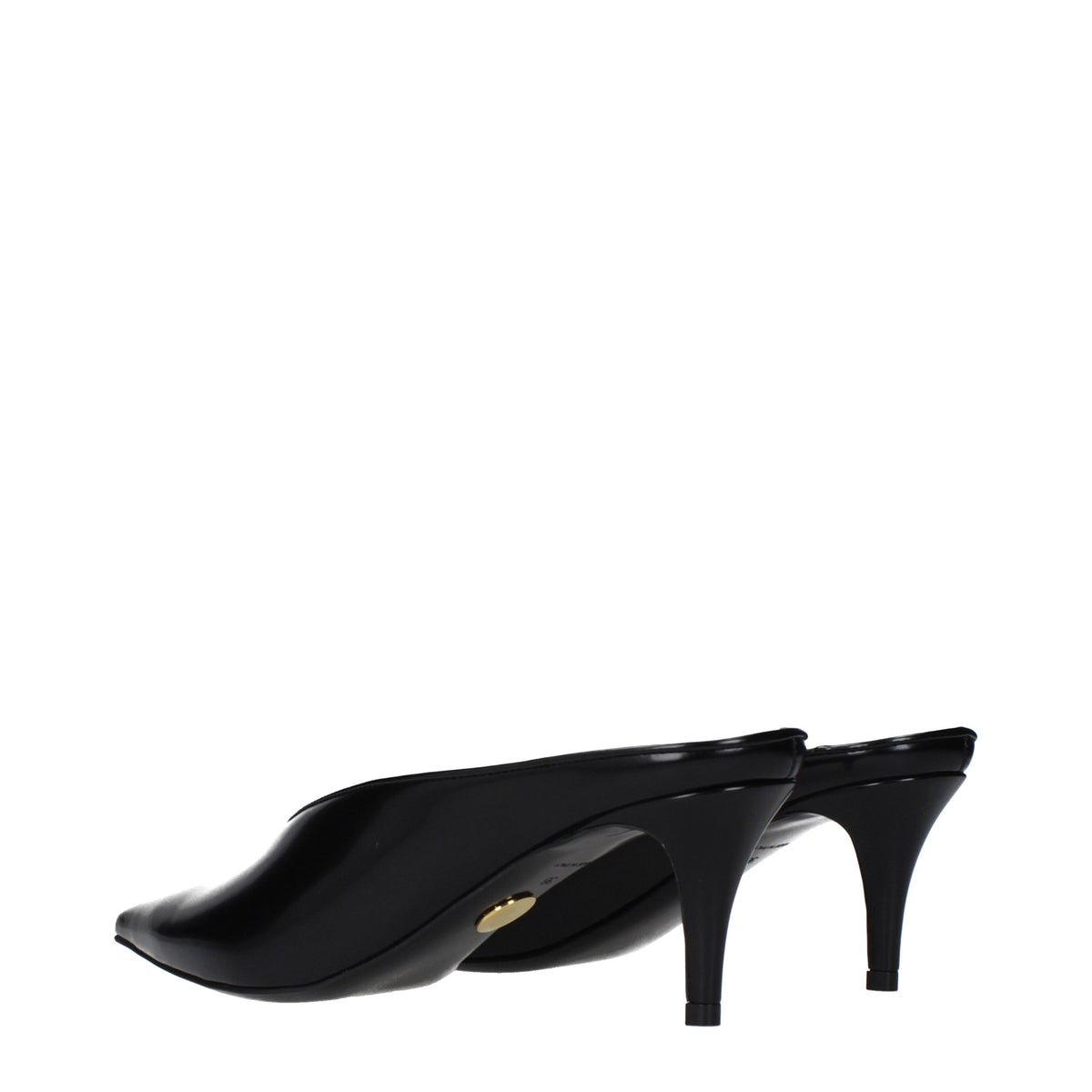 Stella McCartney Schwarze Leder Pumps mit hohem Absatz