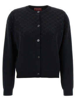 Gucci Schwarzer Wollcardigan