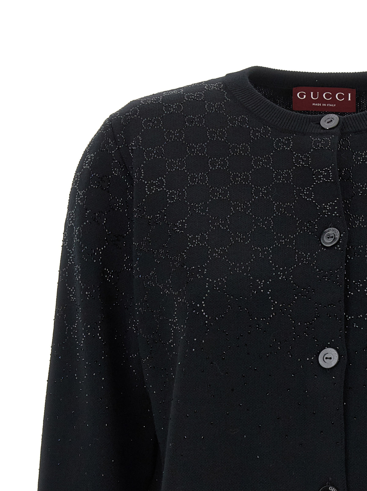 Gucci Schwarzer Wollcardigan