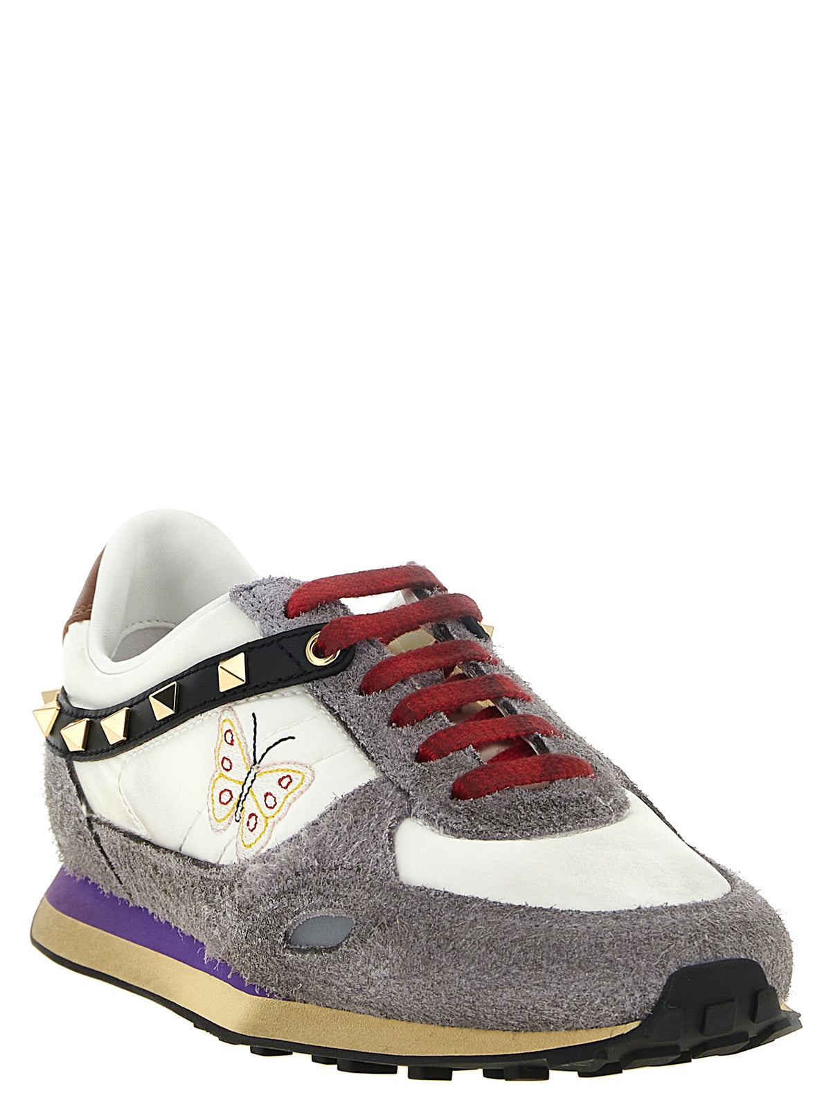 Valentino Garavani Bunte Sneaker aus Kalbsleder