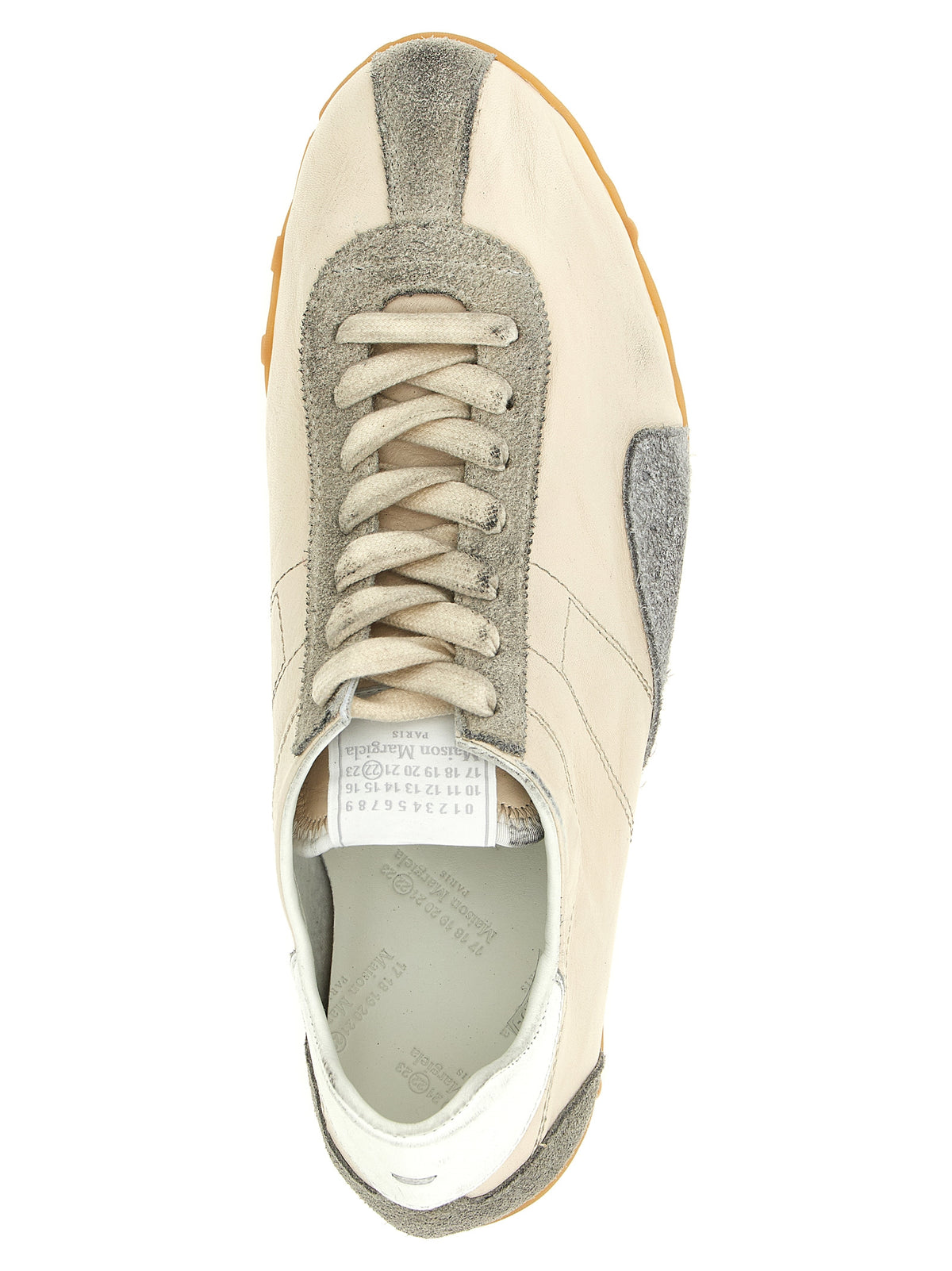 Maison Margiela Graue Kaschmir-Sneaker