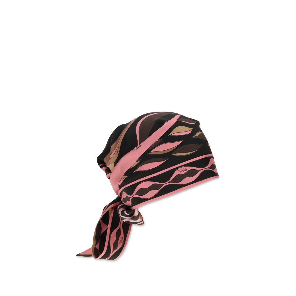 Emilio Pucci Seidenstirnband in Multicolor