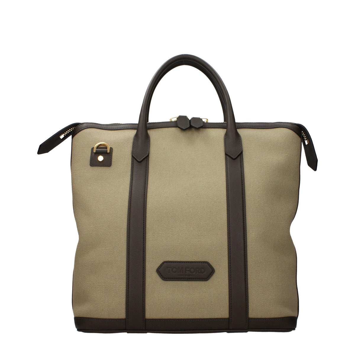 Tom Ford Beige Stoff-Handtasche