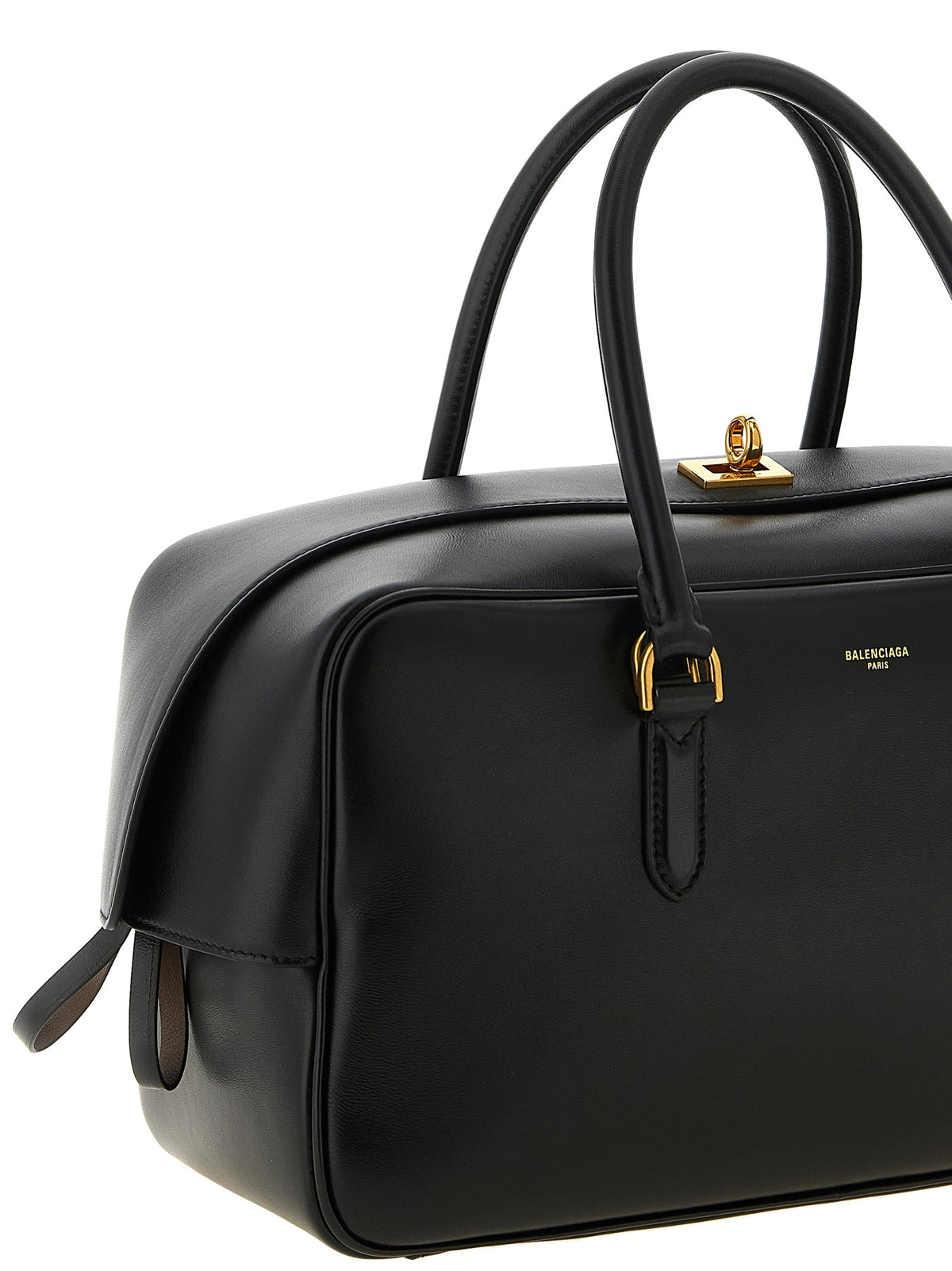 Balenciaga Schwarze Lammleder-Schultertasche